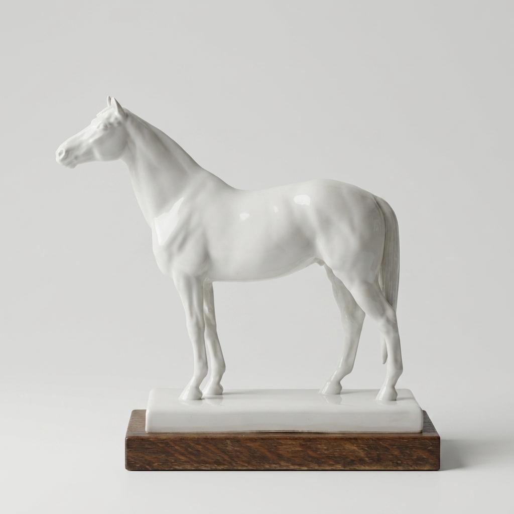 Статуэтка коня Алхимика, Meissen, около 1955-1970