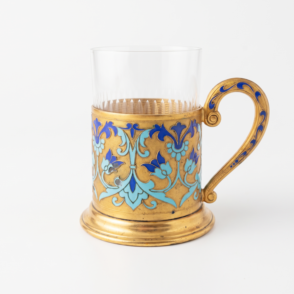 Подстаканник «Майский букет» , 1950-1960-е годы