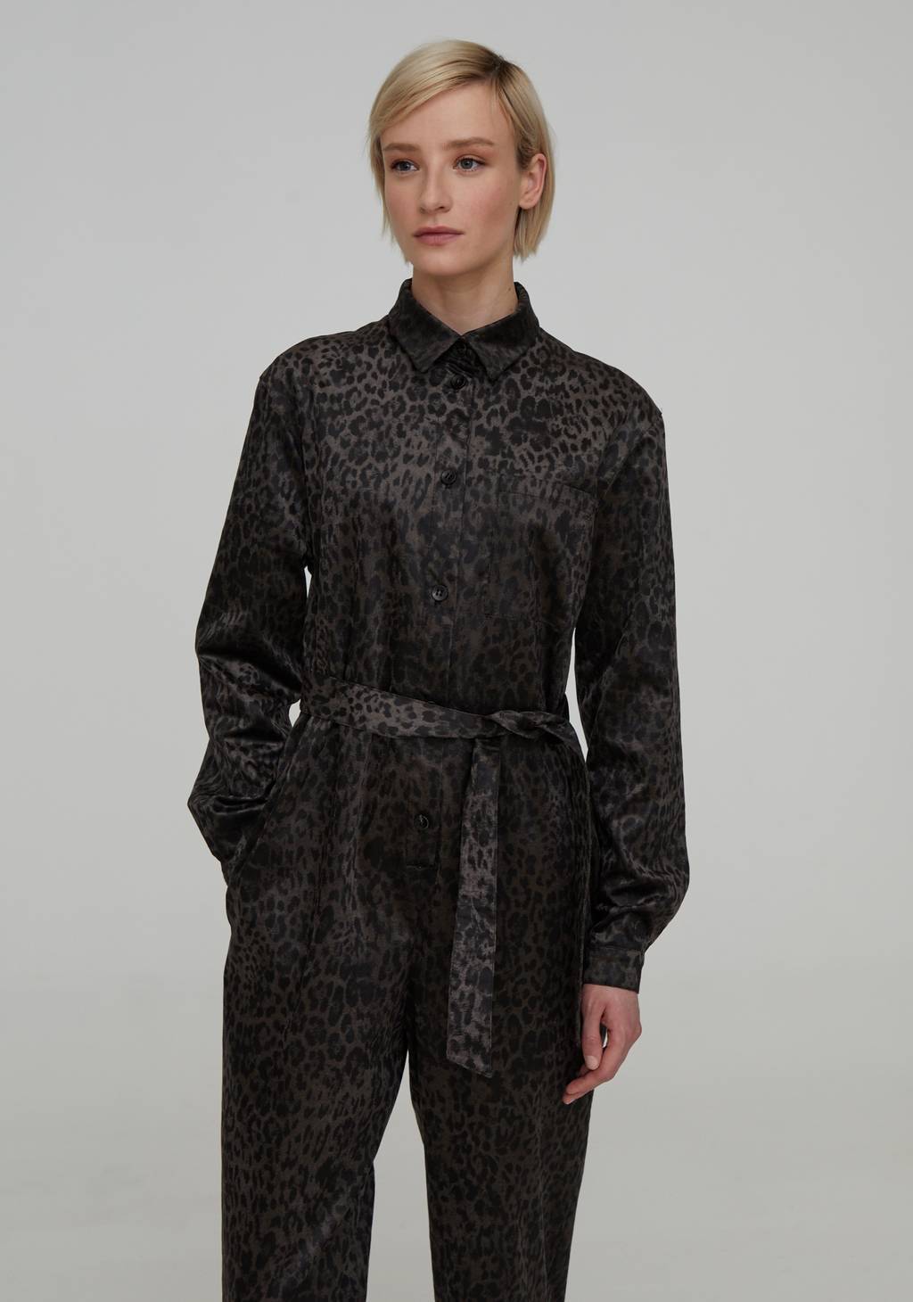 Комбинезон леопардовый