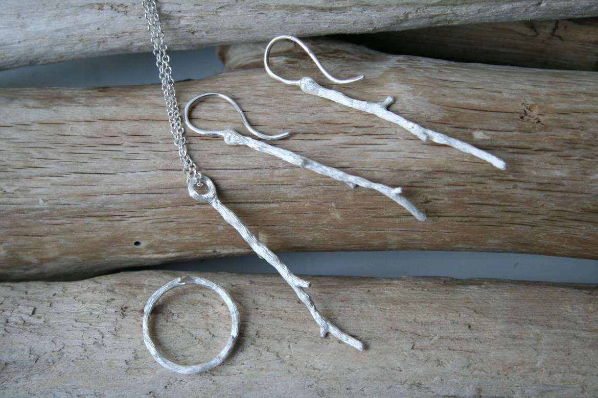 кулон веточка