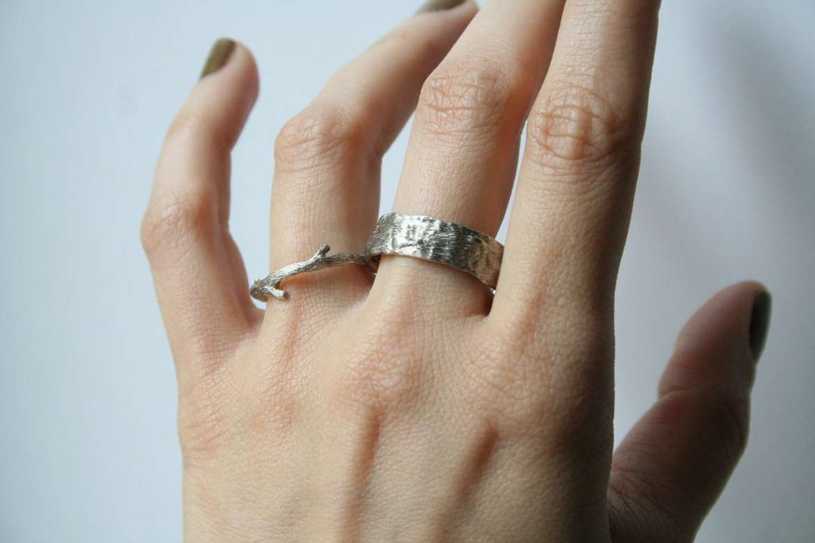 кольца дерево