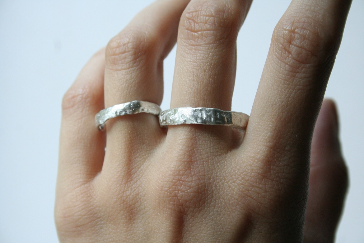 плоские плавный металл матовые