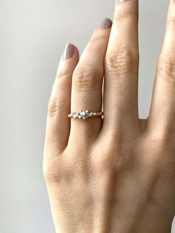 кольцо капли