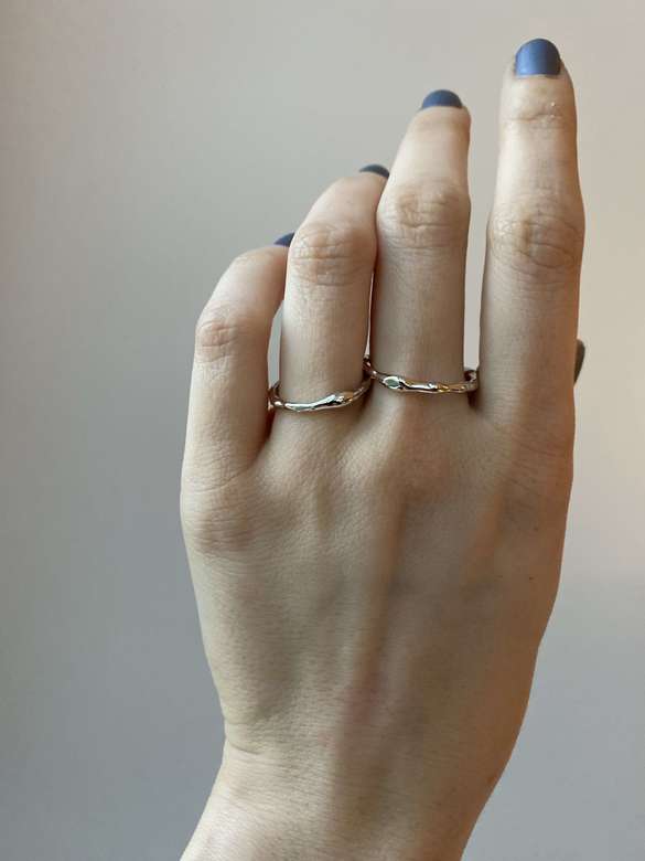 обручальные тонкие мягкие