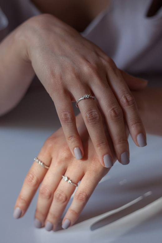 кольцо капли