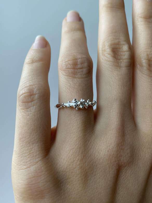 кольцо капли