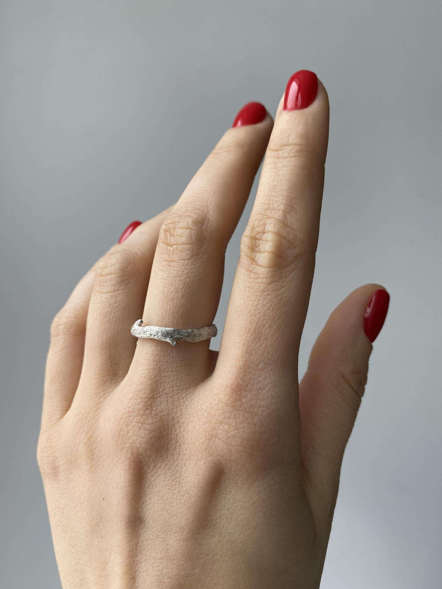 кольцо иней