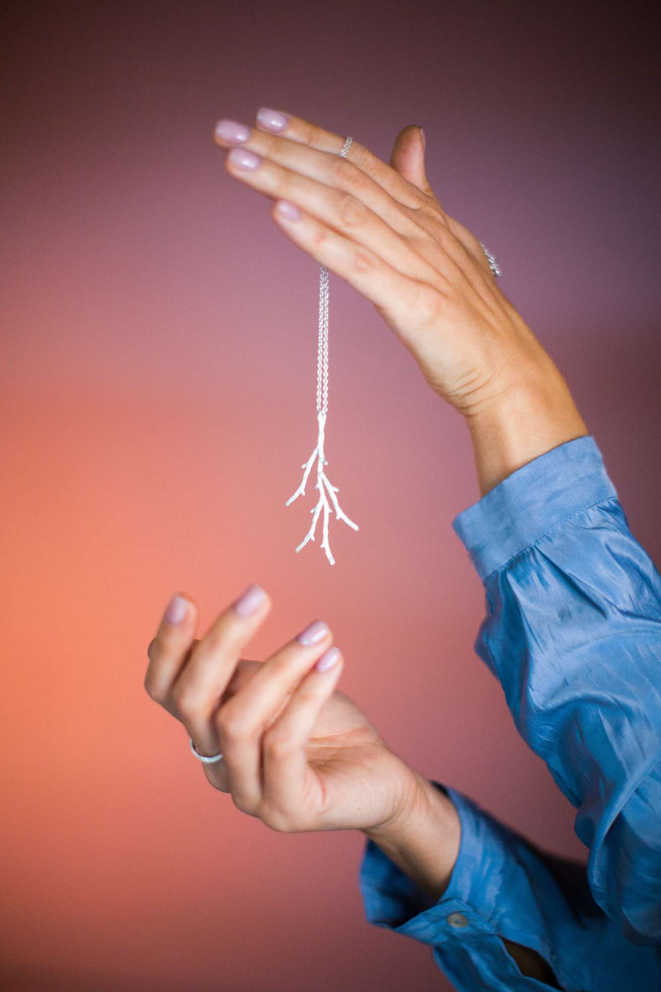 кулон большая ветка