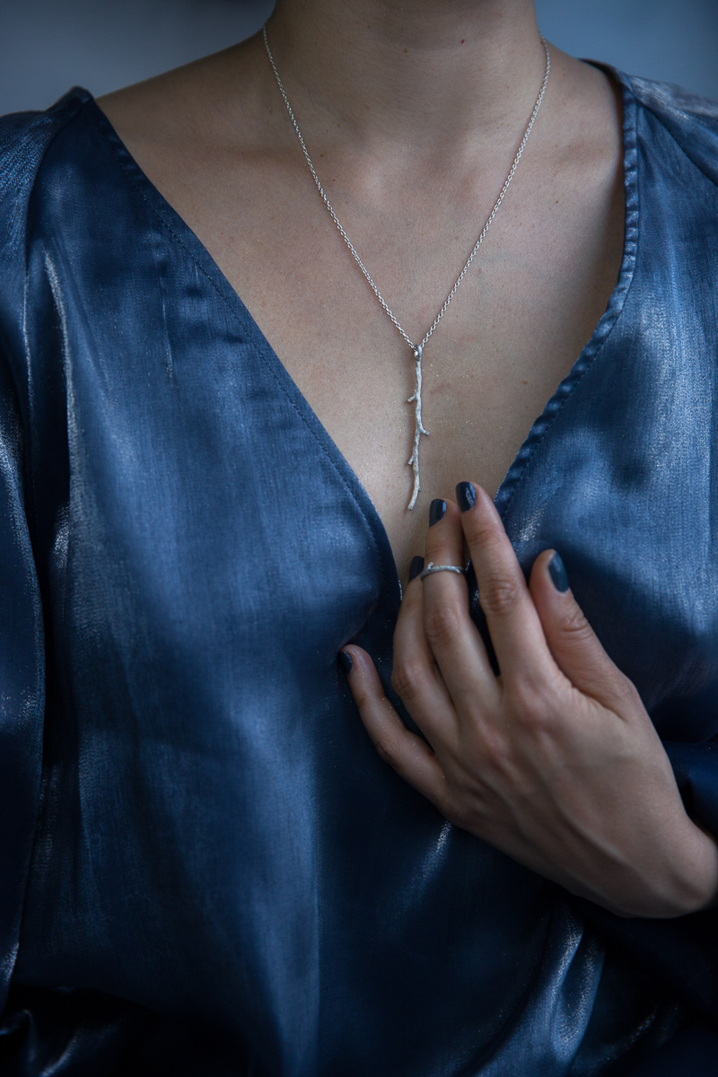 кулон веточка