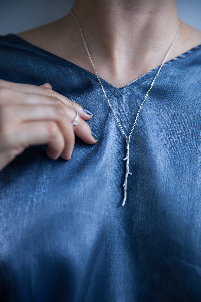 кулон веточка