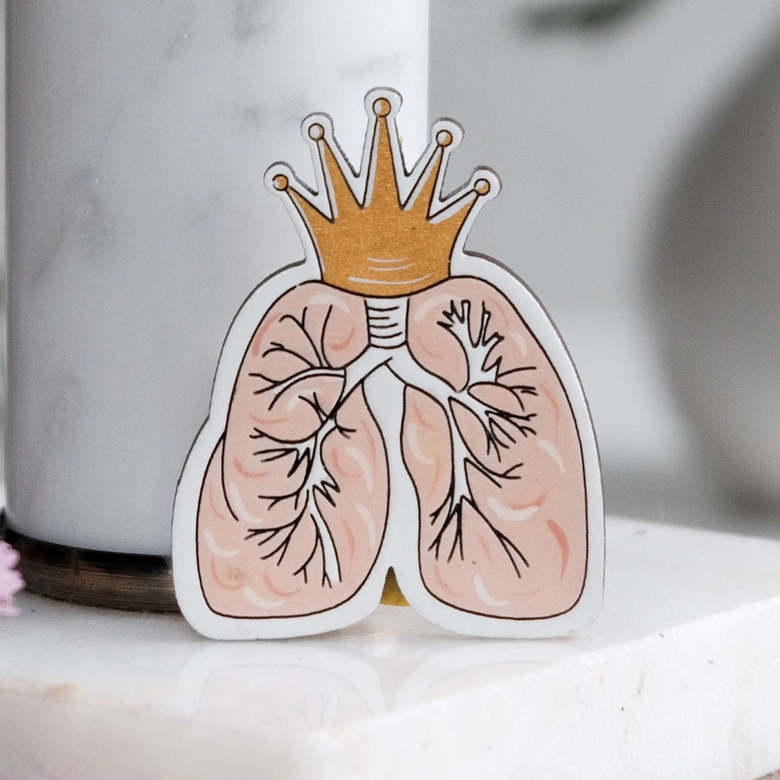 значок для пульмонолога