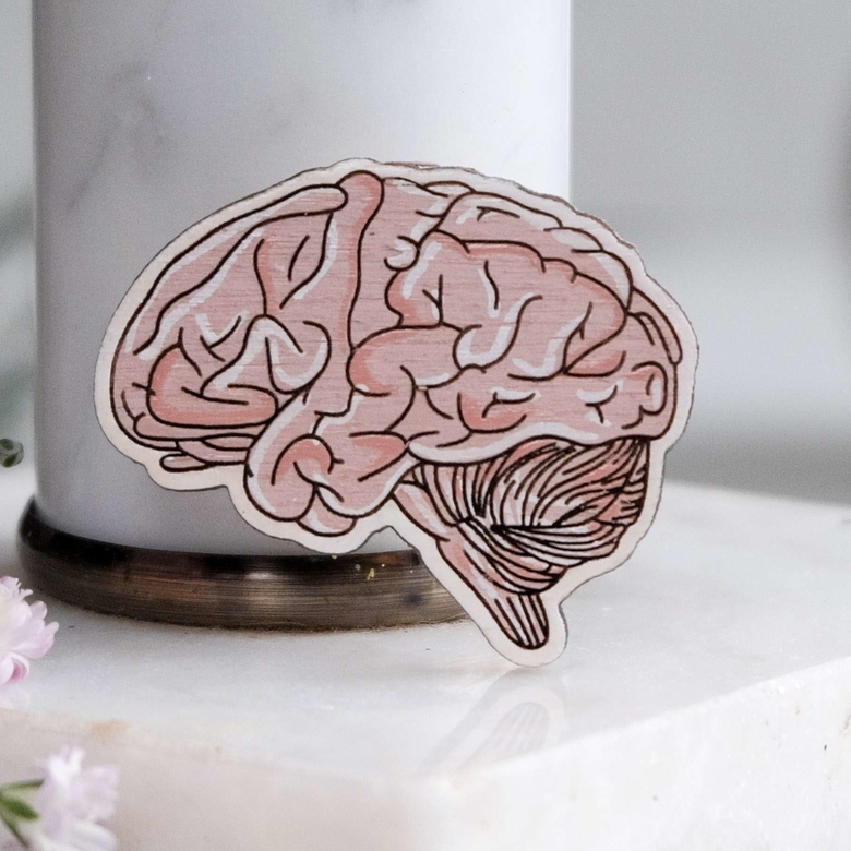 деревянный значок медицина