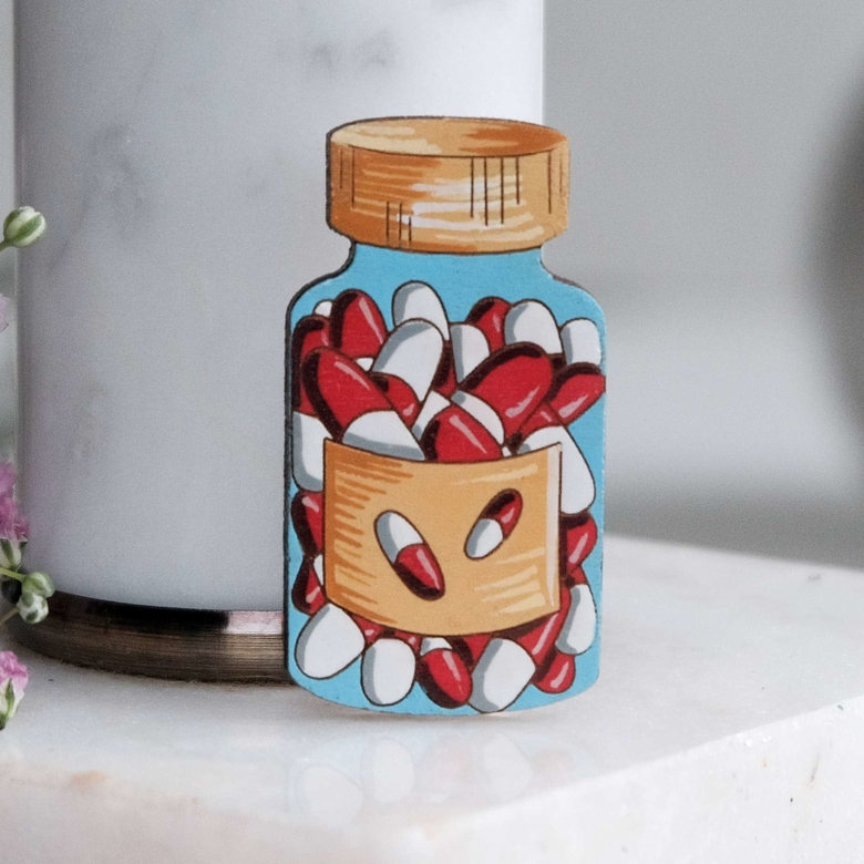 значок для фармацевта