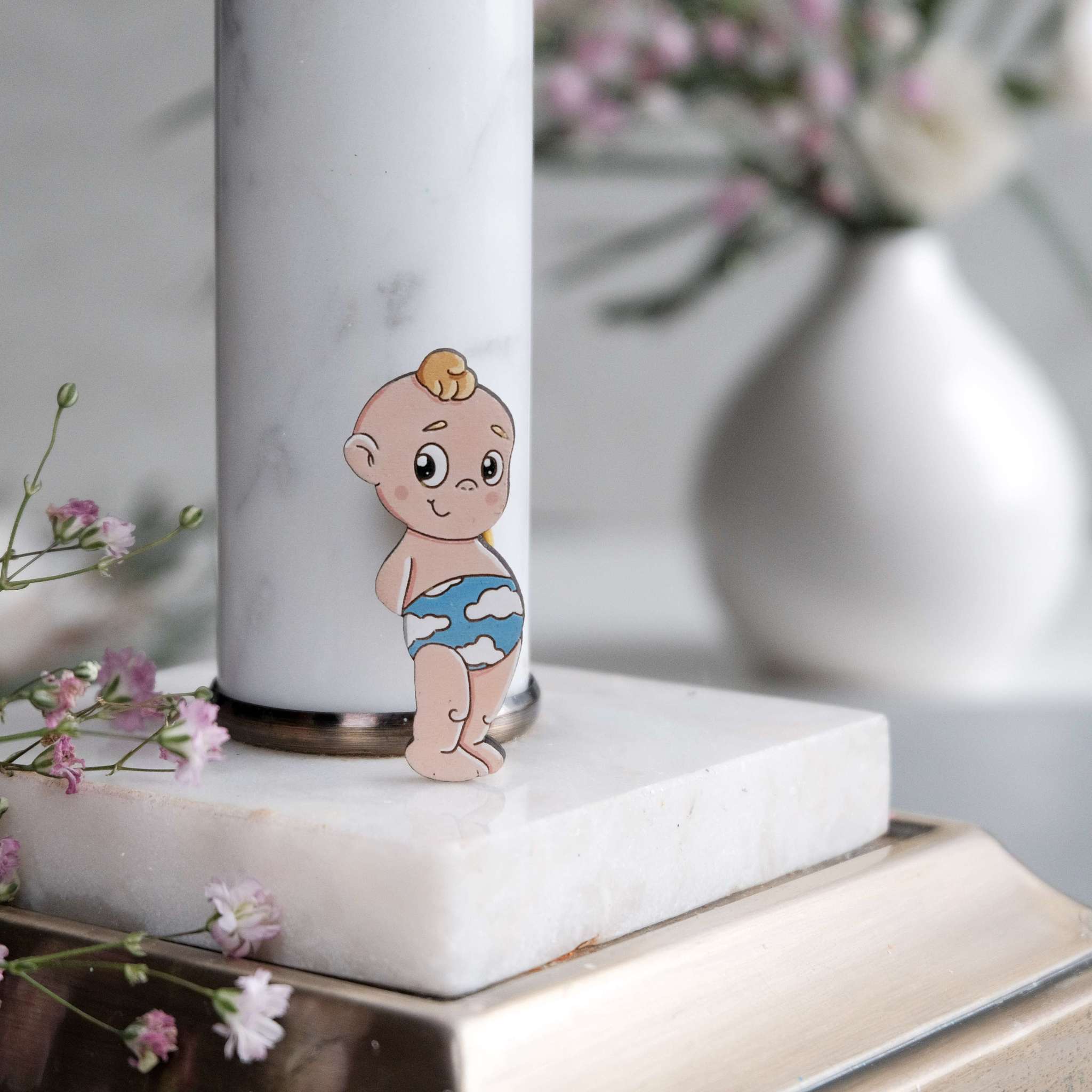 Брошь «Пупс»