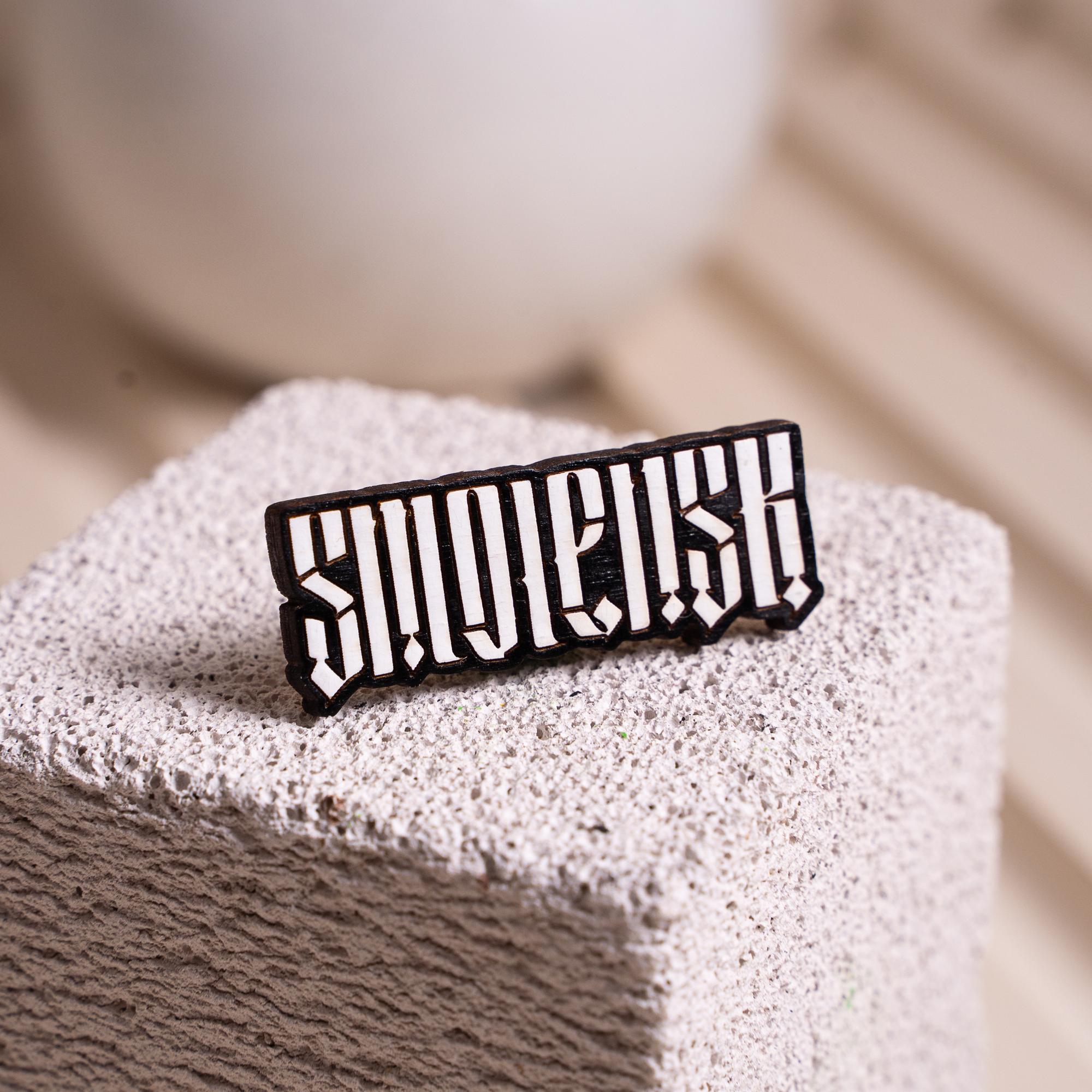 Смоленск деревянный значок от август вуд