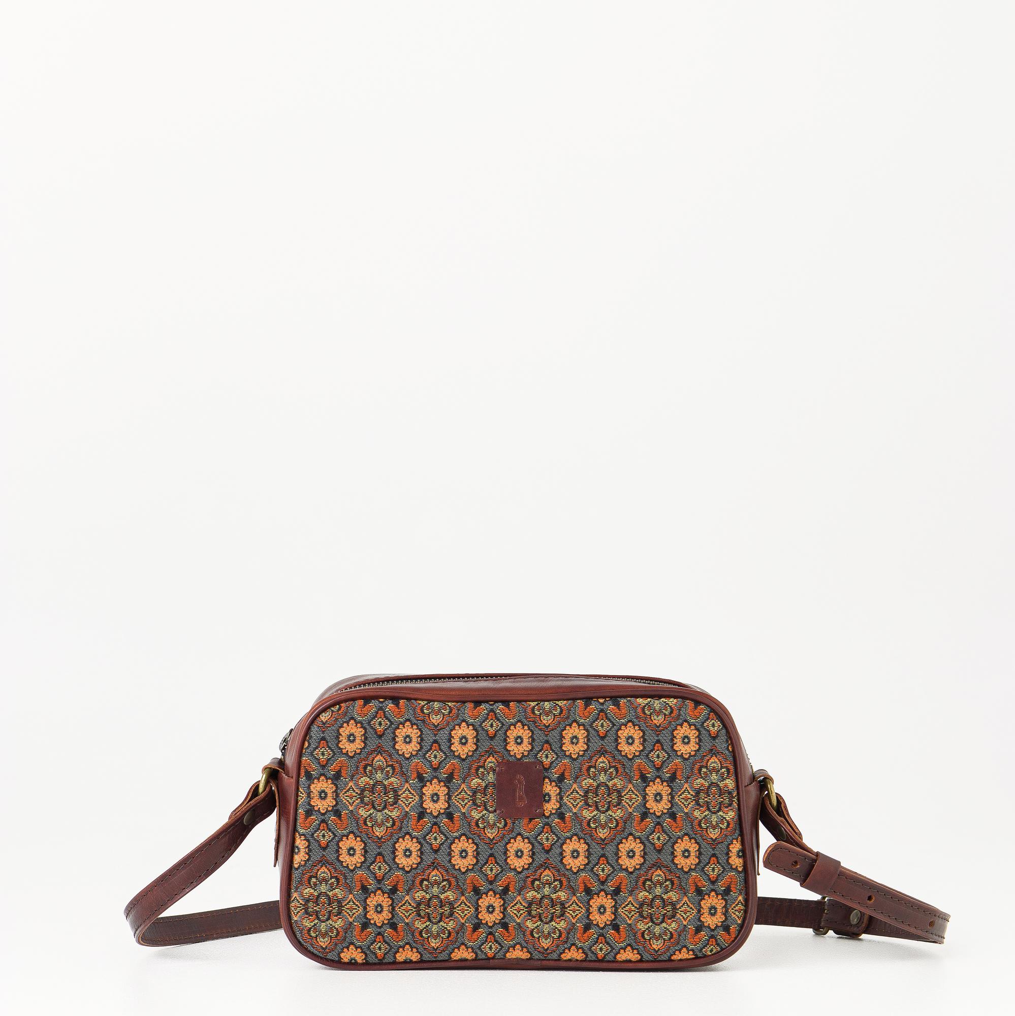 Кросс-боди "Бергамот/Ореховый" винтаж