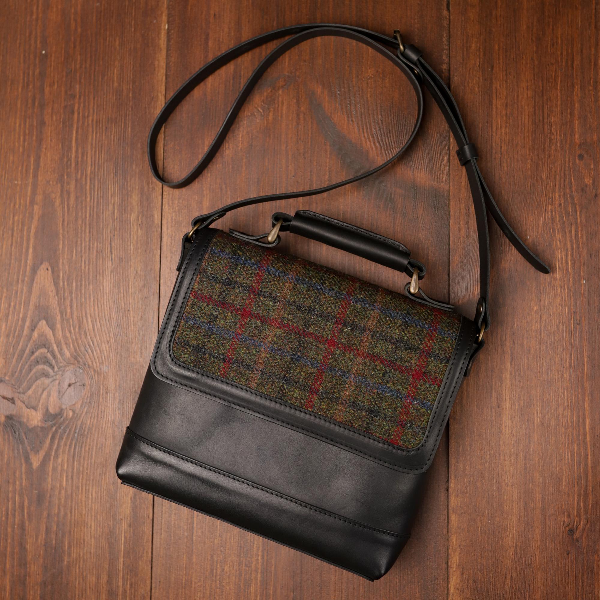 Сумка почтальона "Эдинбург"/Чёрный