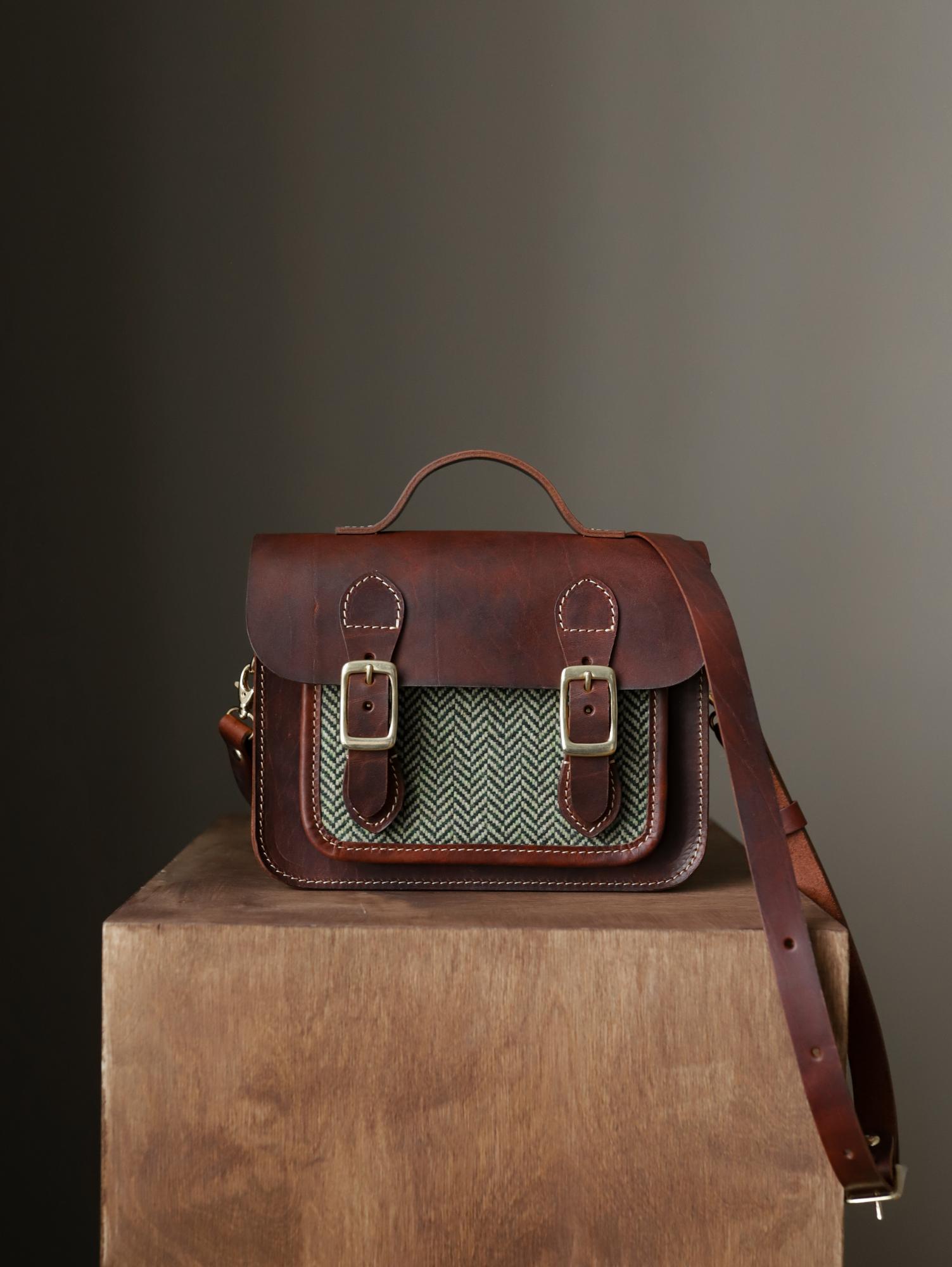 Портфель «Сэлинжер» M / Лесной зелёный