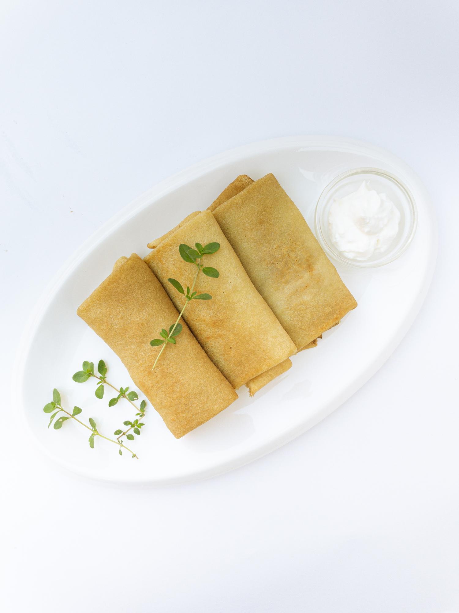 Блинчики с мясом