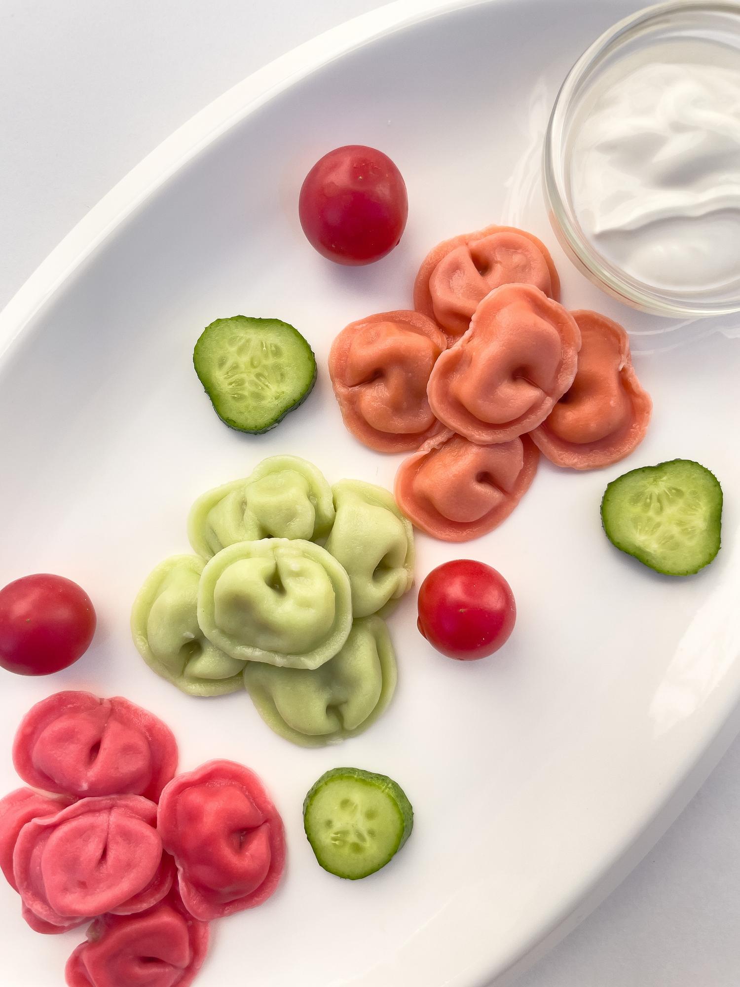 Пельмени детские (цветные)