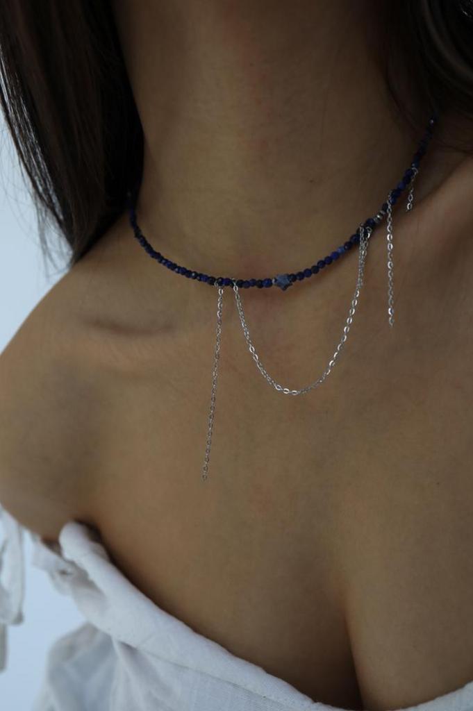 Lazurite Necklace I Колье из лазурита