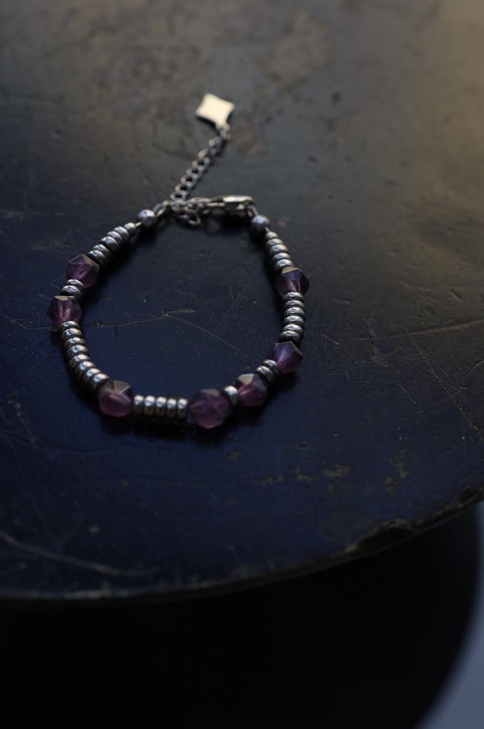 Amethyst Bracelet I Браслет из аметиста и гематита