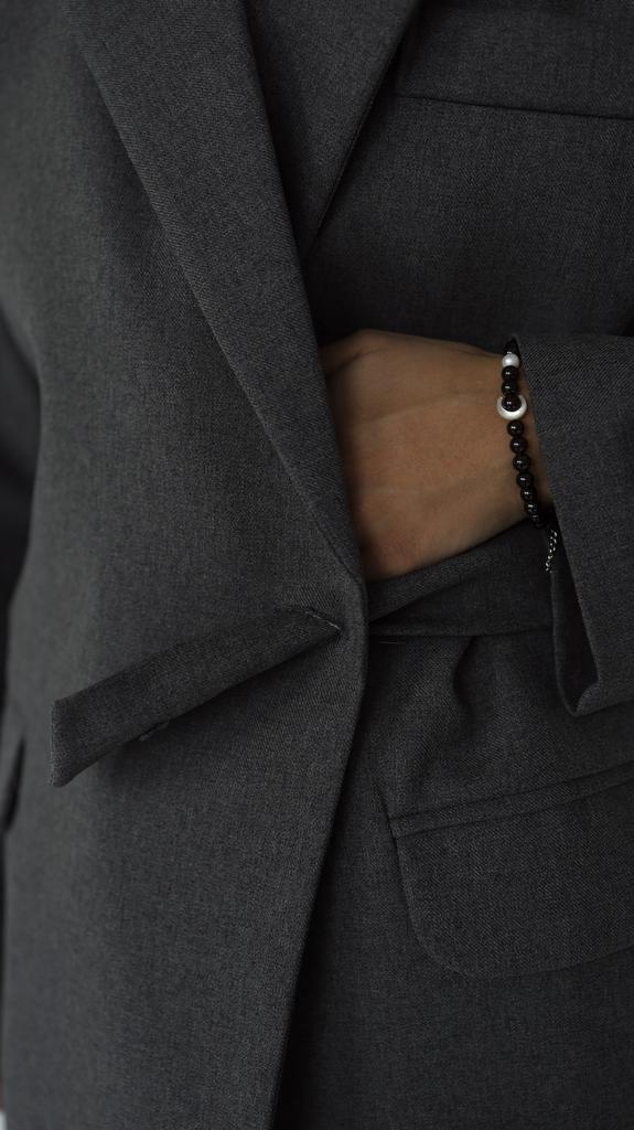 Garnet Moon Bracelet I Браслет из граната и перламутра