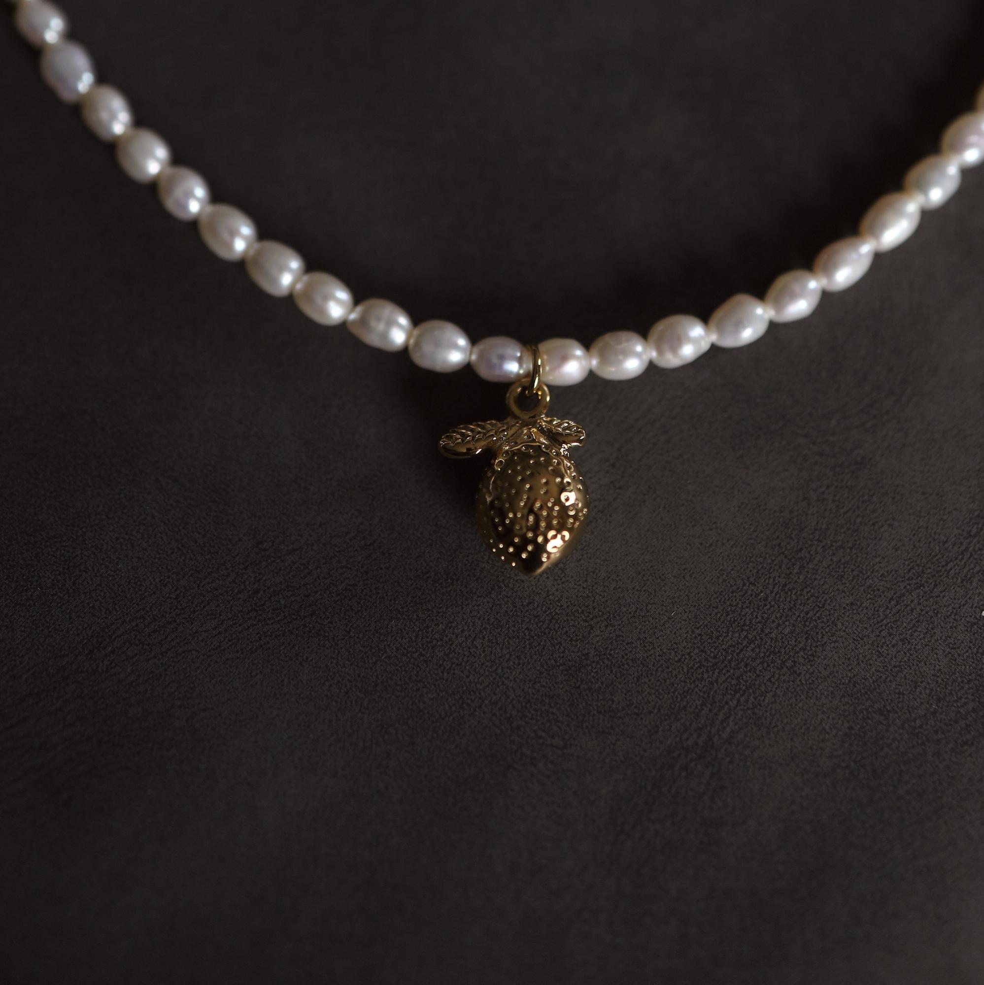 Lemon Pearl I Колье Лимончик