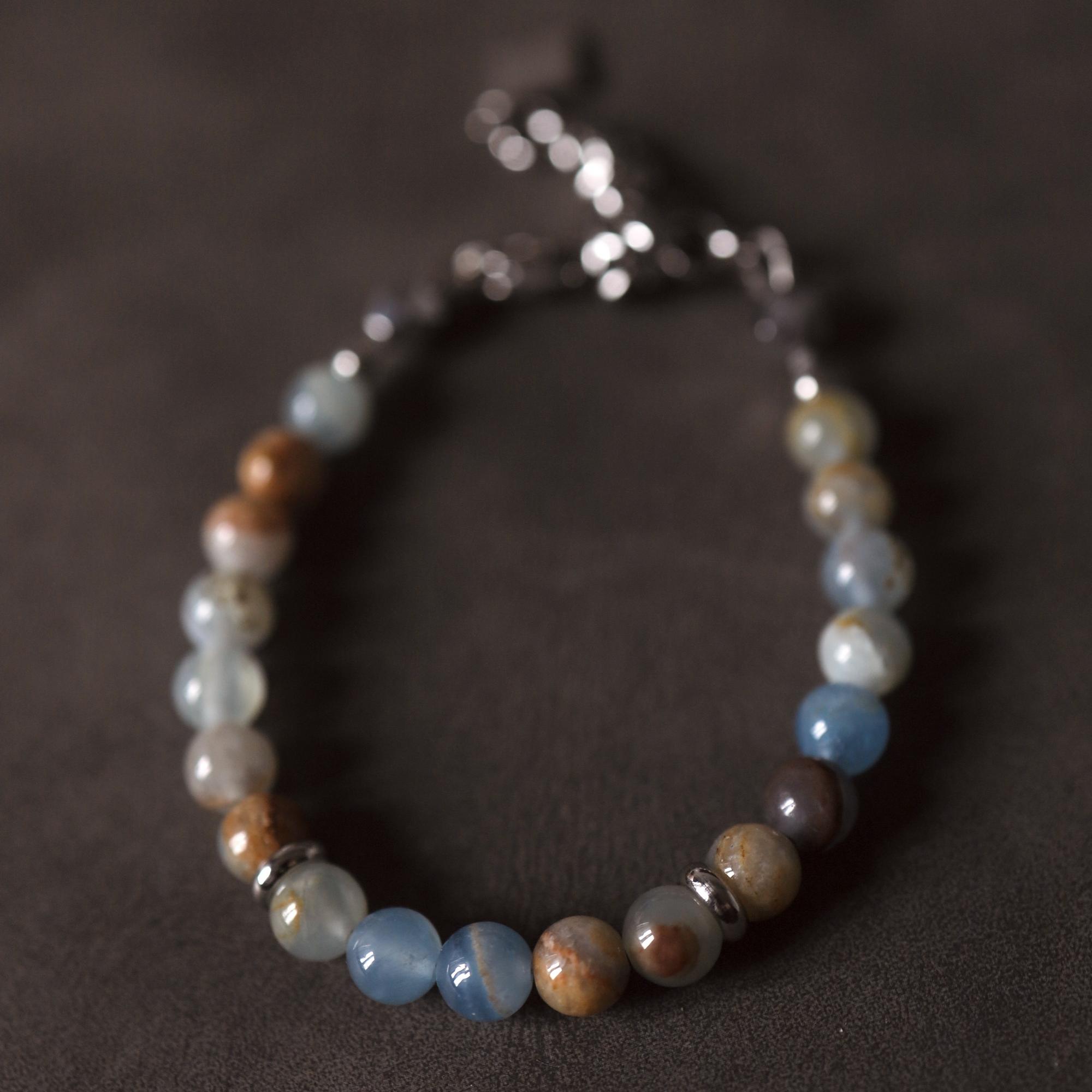 Aquatin Bracelet I Браслет из акватина и стали