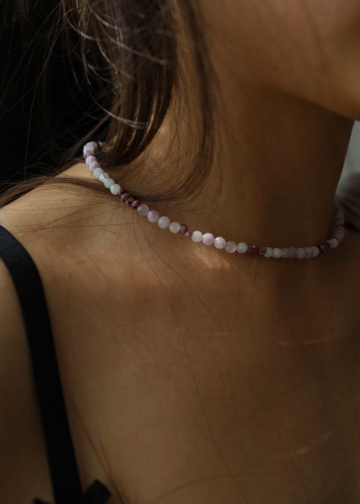 Rose Stone Necklace I Чокер из камней