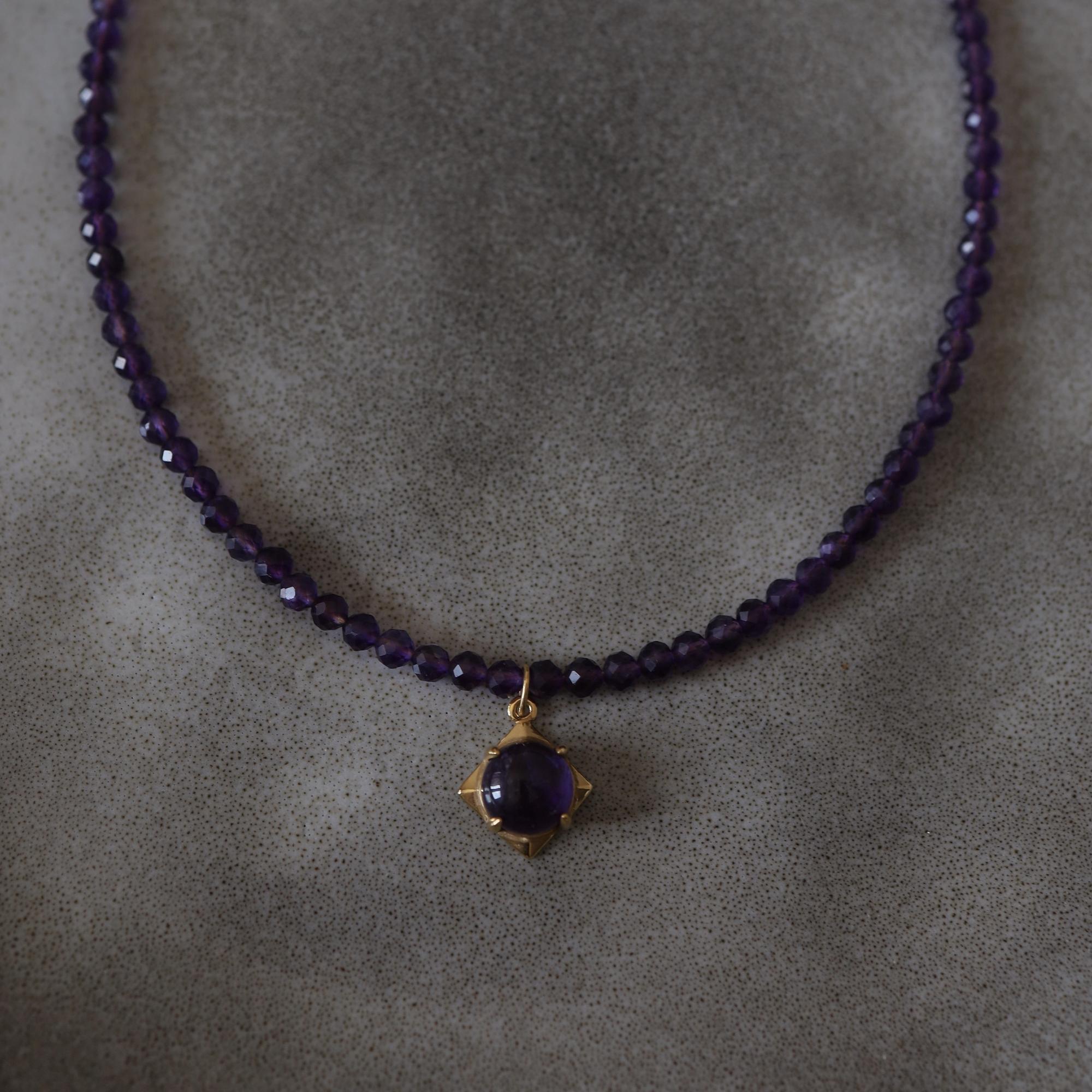 Amethyst Sunny Necklace I Колье из аметиста
