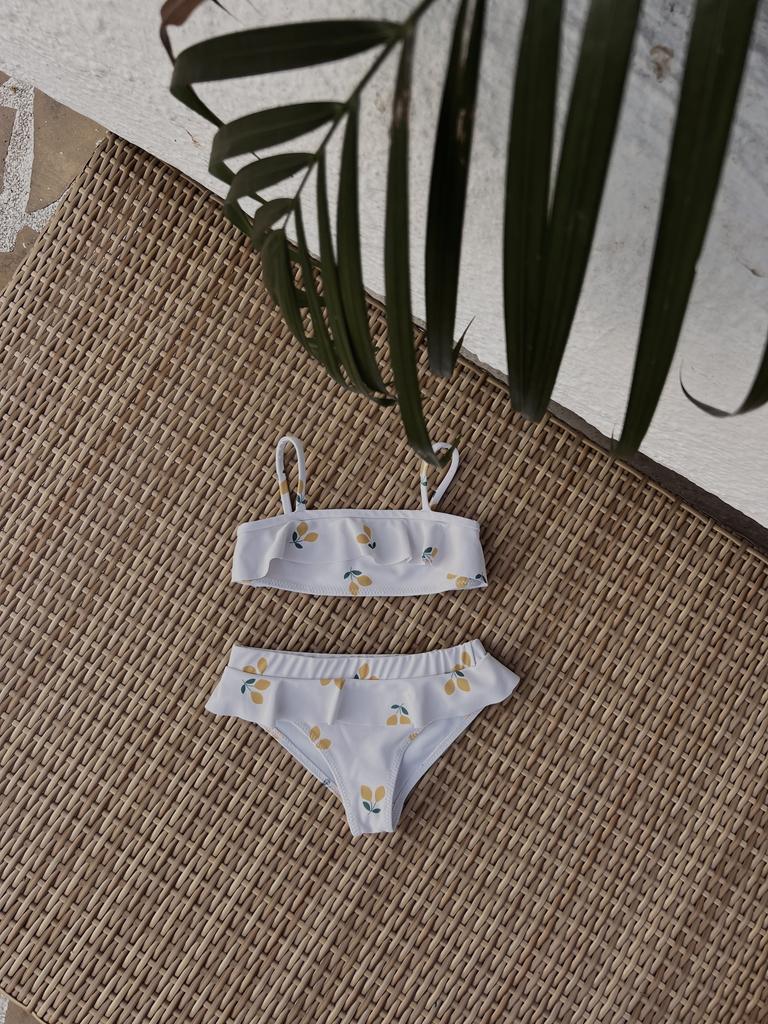 Купальник раздельный Лимоны