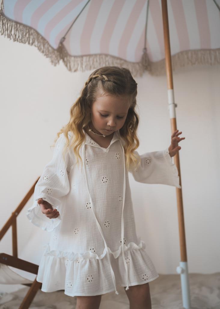 Туника пляжная с вышивкой