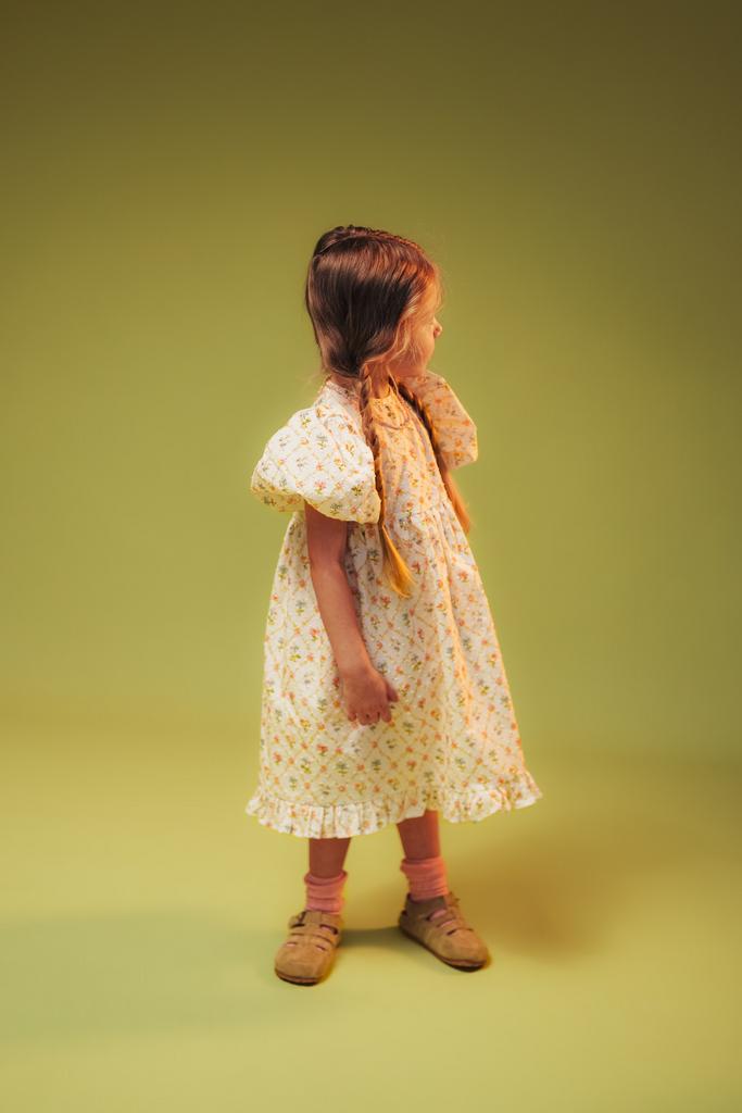 Платье из батиста в мушку