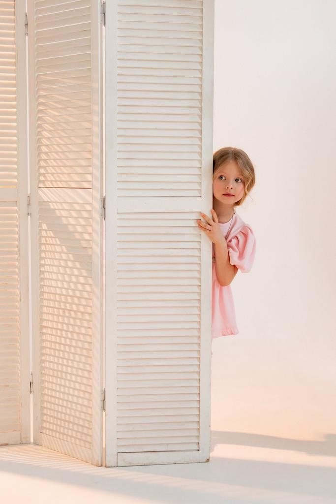 Костюм льняной нежно-розовый