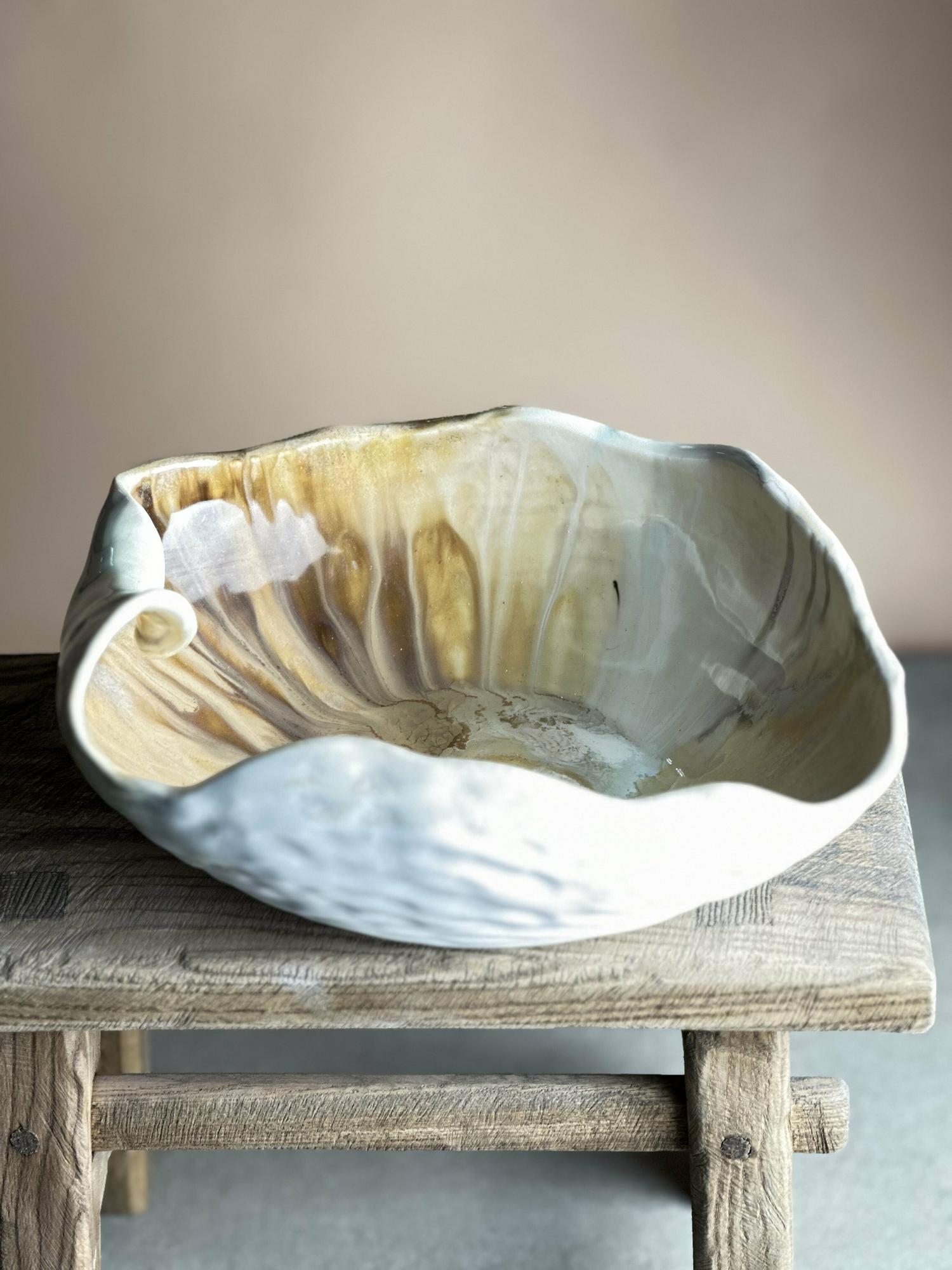 Салатник Ракушка Малый Диаметр 24/19 см