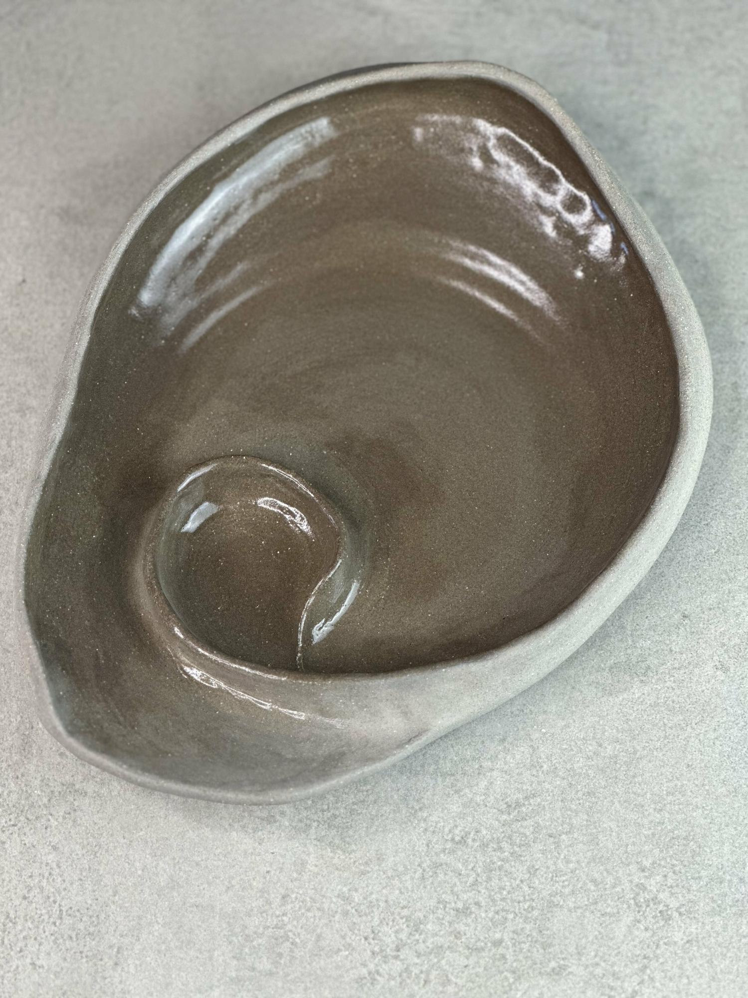 Тарелка Спираль. Диаметр 31/23,5 см