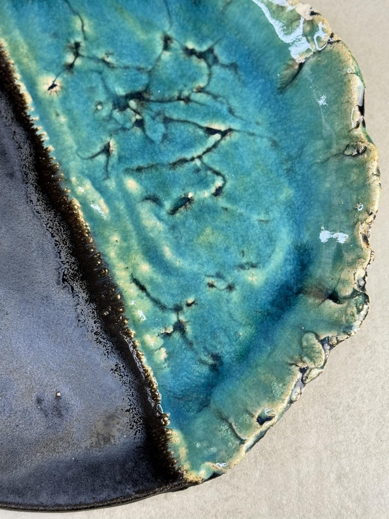 Блюдо Морской камень. Диаметр 29 см