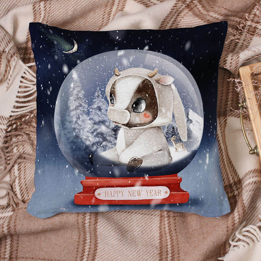 Подушка "Happy New year"