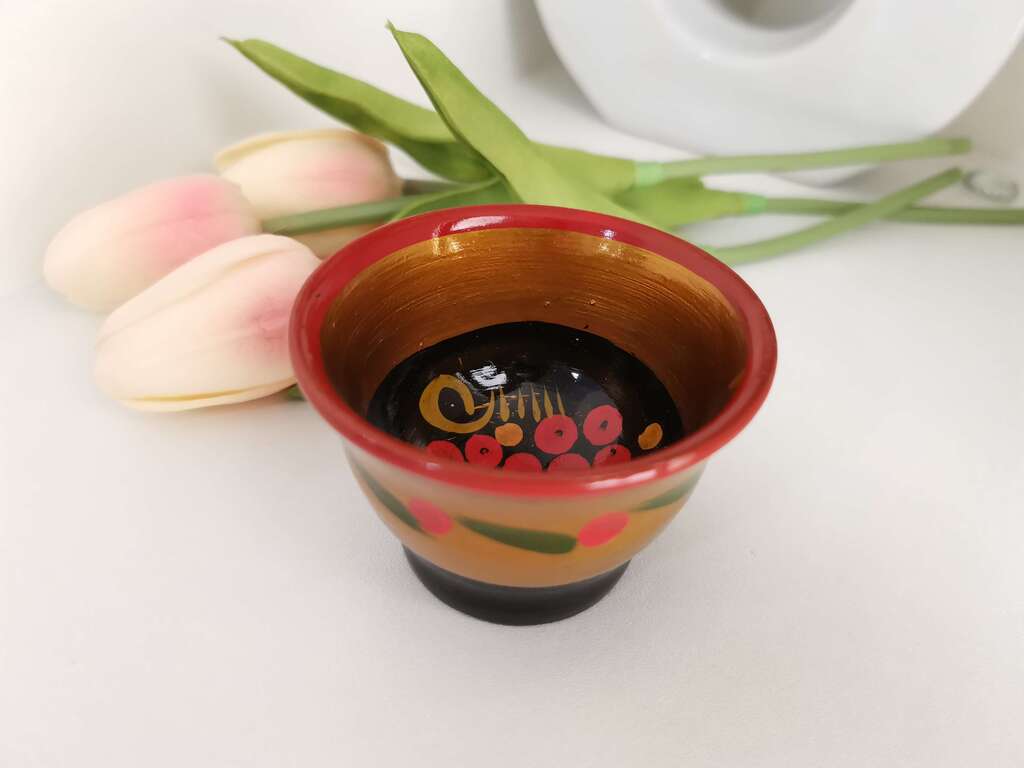 Солонка деревянная