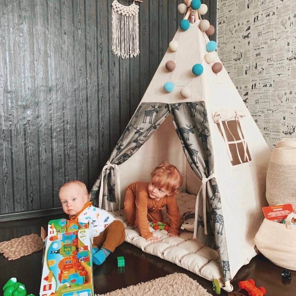 "Лоси/бежево-серый" (льняной)