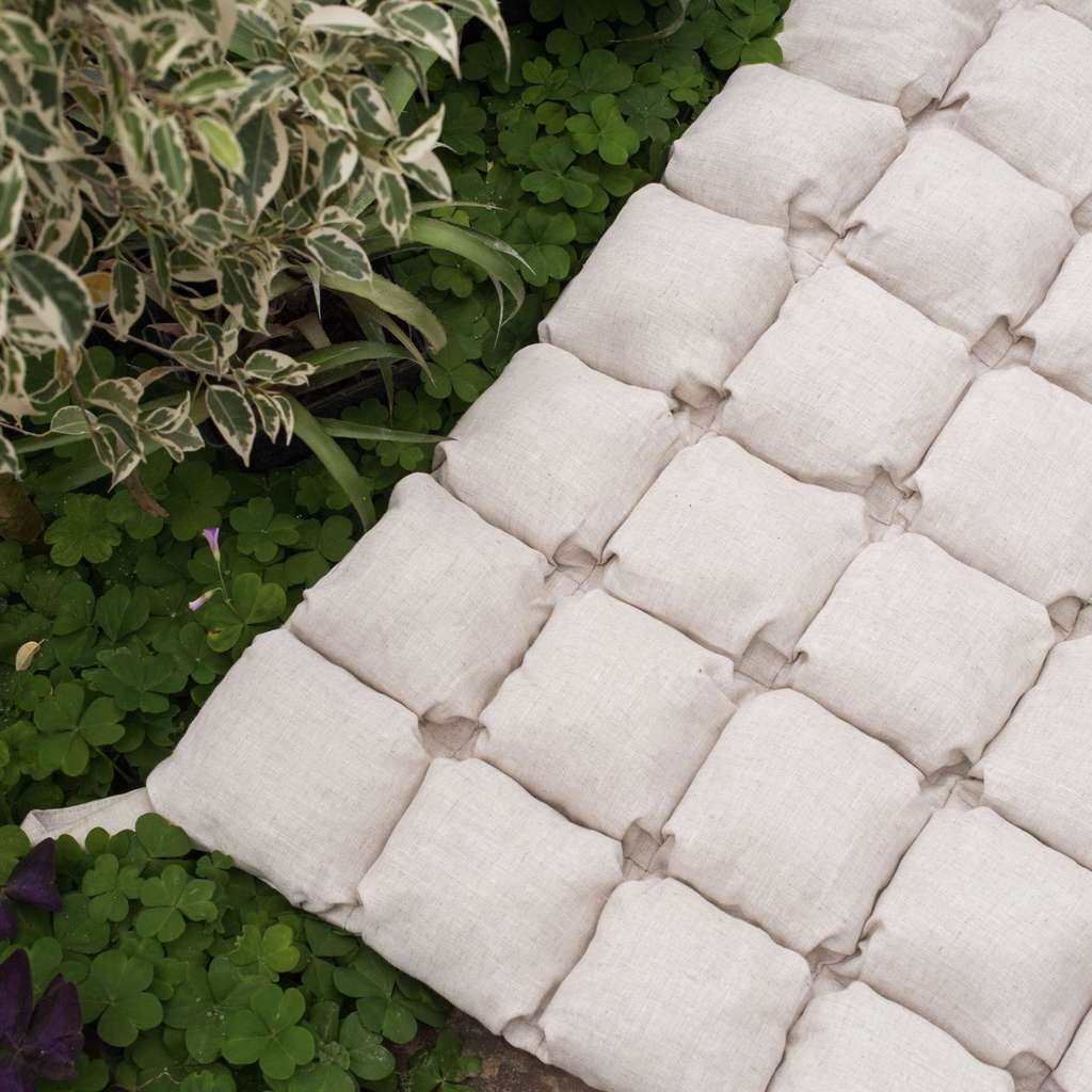 Игровой коврик-бомбон "Льняной" 110*110см/130*130см