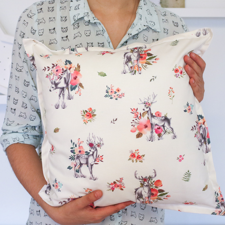 Подушка "Оленята"