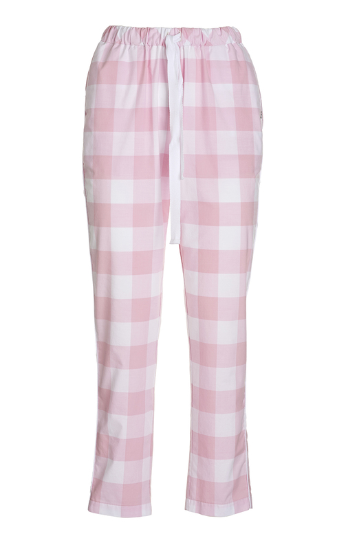 OTTOD'AME Брюки на мягком поясе в клеточку "vichy"