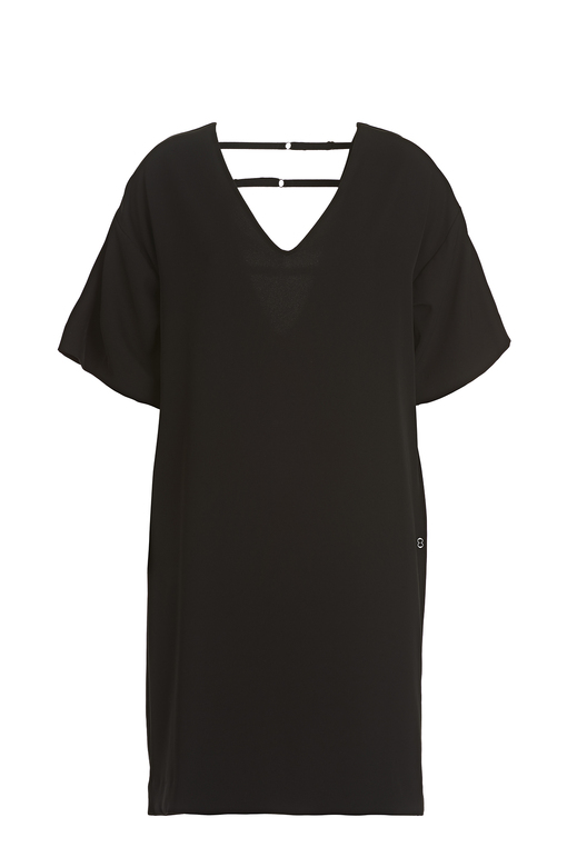 OTTOD'AME Платье-кокон с V-образным вырезом по спине