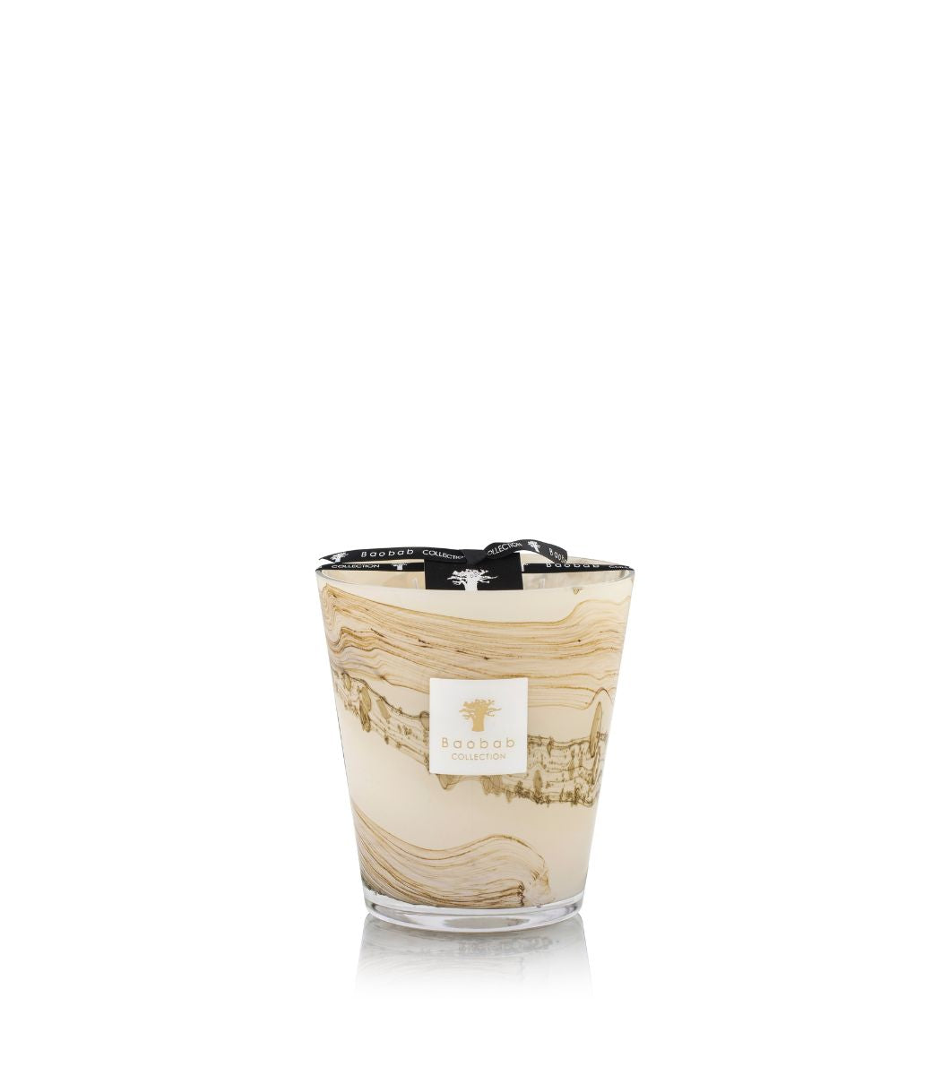 BAOBAB Свеча ароматическая Siloli из коллекции Sand: кедр, бобы тонка, зеленый лимон