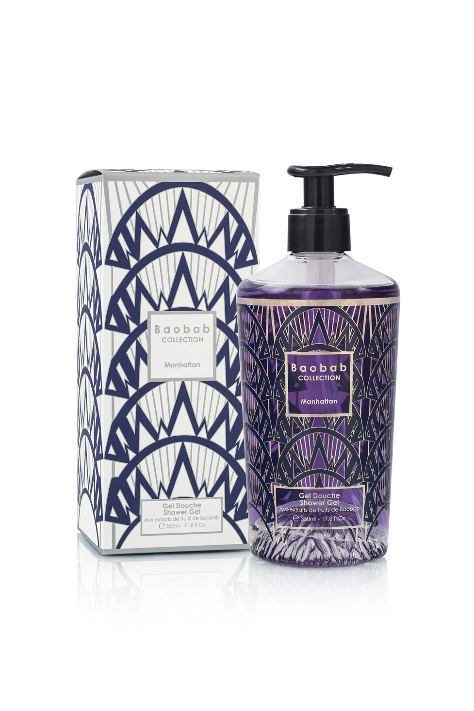 BAOBAB Гель для душа Manhattan из коллекции Body Wellness: кипарис, лаванда, папирус