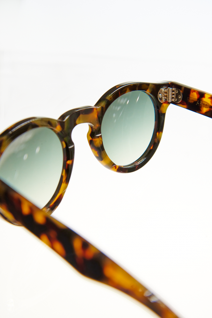 ANTICA OCCHIALERIA Солнцезащитные очки FEDRO в оправе под черепаху классического оттенка