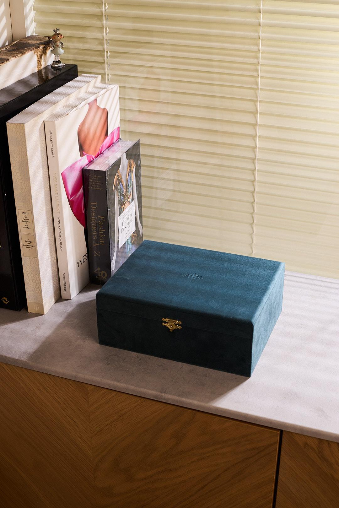 ДЛЯ ДОМА > SITIS Шкатулка для украшений Azur, двухуровневая купить