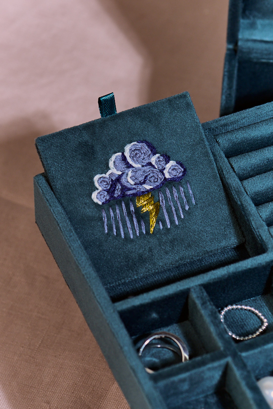 SITIS Шкатулка для украшений Azur, двухуровневая